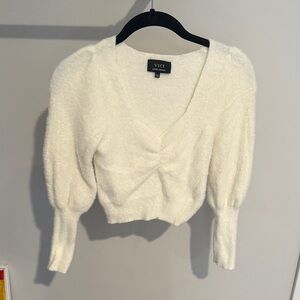 Vici Ivory Knit Pullover